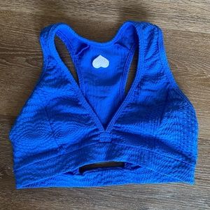 Booty By Brabants Mermaid V Top in Royal
